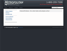 Tablet Screenshot of metrostaple.com